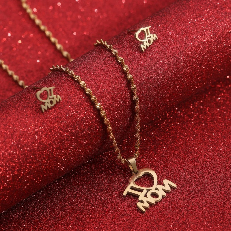 Mother's Day Jewelry Set Stainless steel