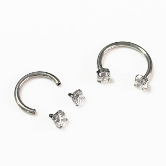 G23 Titanium Alloy Nose Ring – Hypoallergenic, Durable Piercing Jewelry